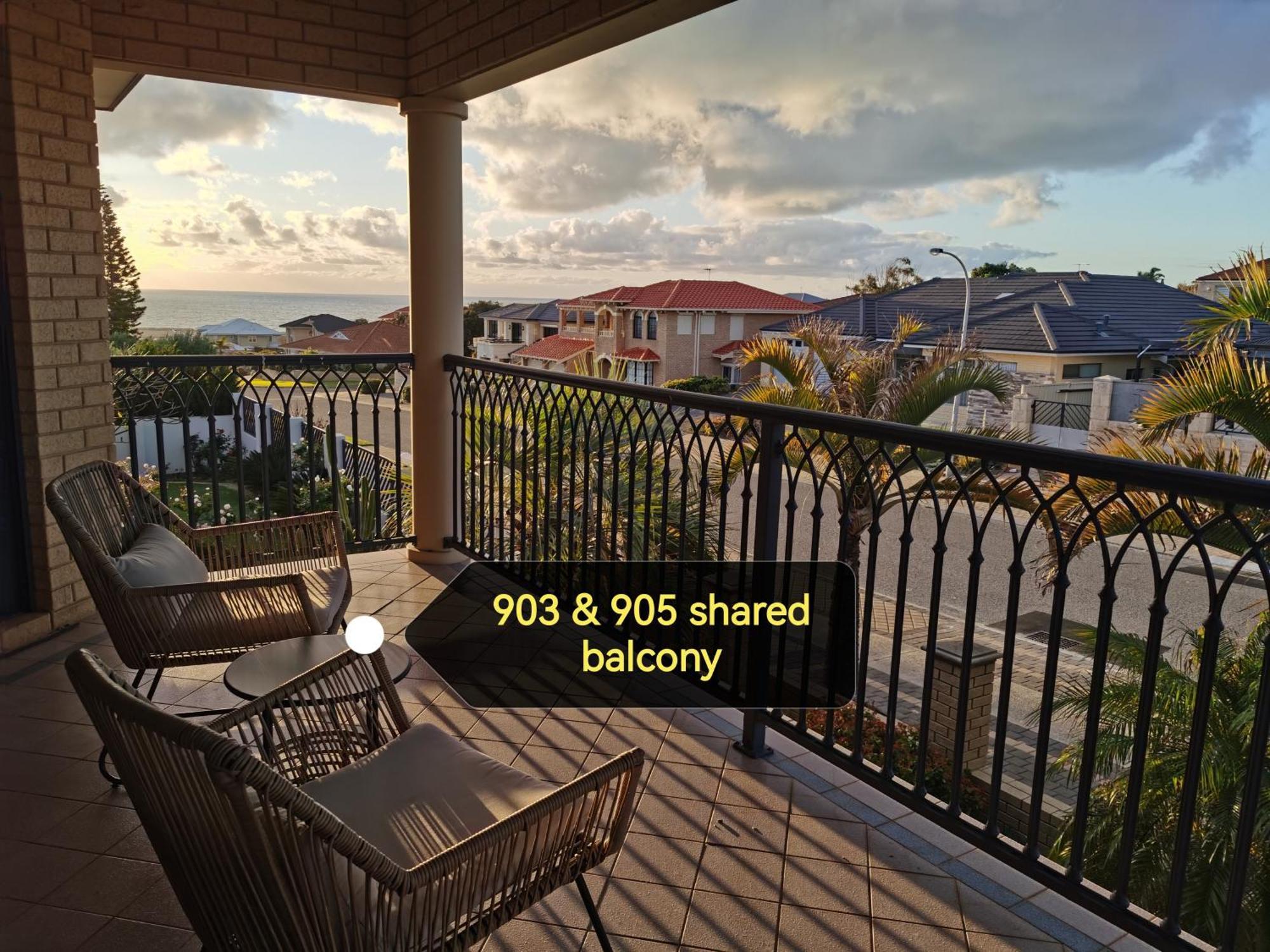Ferienwohnung Sunny Ocean View Retreat Perth Exterior foto